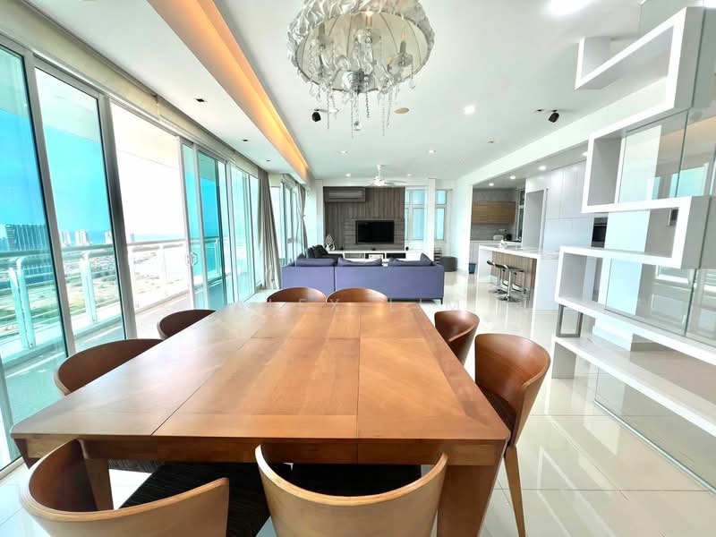 Condominium for Rent at Gurney Paragon - Alex Lim - Living Room - PropertyGuru.com.my