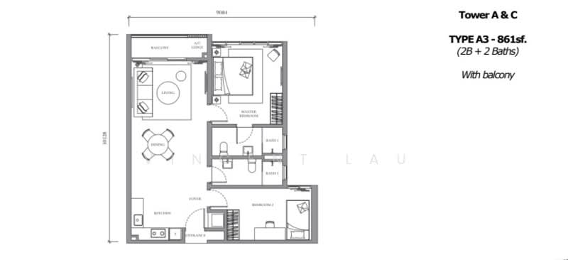 River Park Bangsar South untuk Untuk Dijual - RM 530,365, Mac 2026 - PropertyGuru.com.my