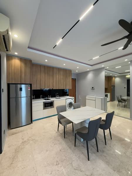 Condominium for Rent at The Manhattan - Henry Lee - Kitchen - PropertyGuru.com.my