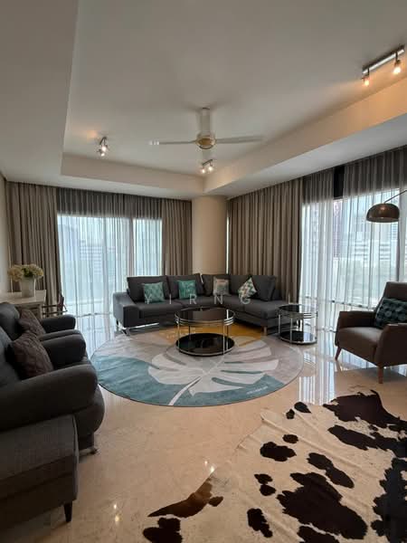 Service Residence for Rent at Pavilion Residences - Jia Yirng Lee - Living Room - PropertyGuru.com.my