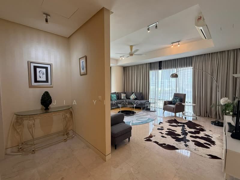 Service Residence for Rent at Pavilion Residences - Jia Yirng Lee - Living Room - PropertyGuru.com.my