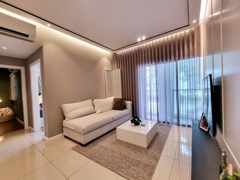 Service Residence for Sale at Cavara @ Uptown Residences 2 - Evans Ee - Living Room - PropertyGuru.com.my