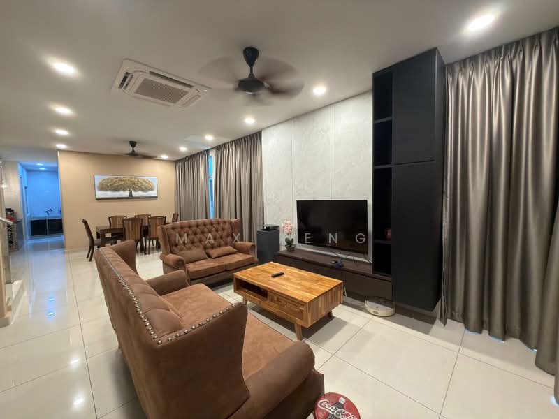 Cluster House for Sale in Skudai (Johor) - Max Keng - Living Room - PropertyGuru.com.my
