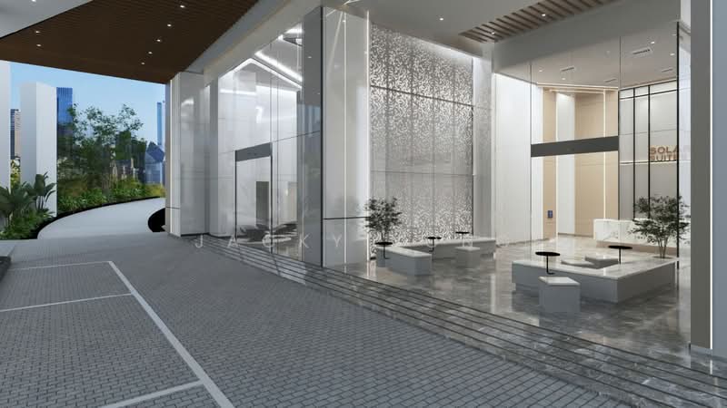 Service Residence for Sale at KL Gateway Residences - Jacky Yong - Entrance - PropertyGuru.com.my