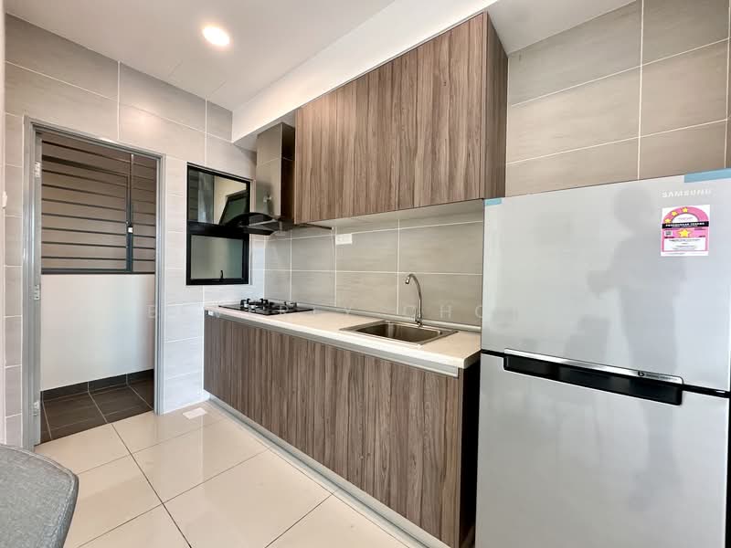 Servis Apartment untuk Dijual di G Residence - Beverly Chong - Kitchen - PropertyGuru.com.my