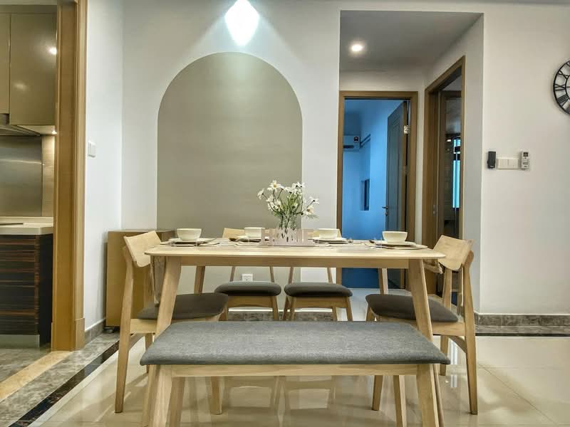 Condominium for Rent at R&F Princess Cove Phase 2-Seine Region - Renee Gan - Dining Room - PropertyGuru.com.my