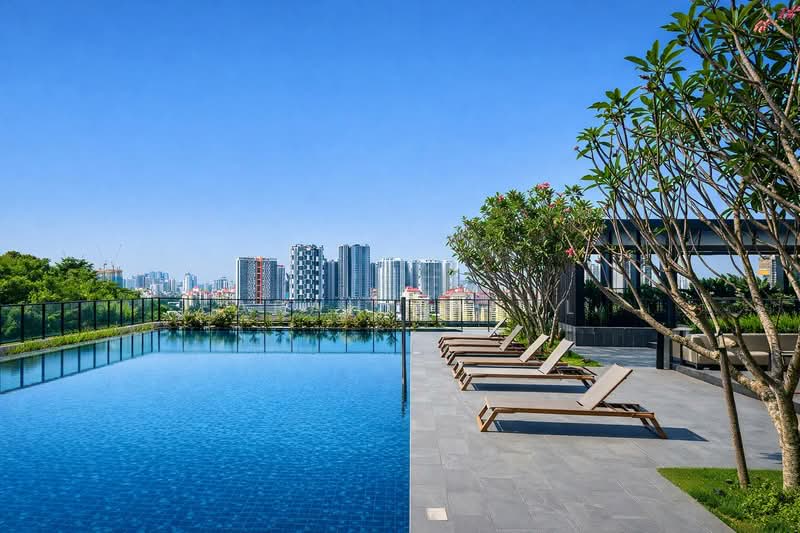 Quinn Residence untuk Untuk Disewa - RM 2,900 /bulan, Mac 2026 - Pool - PropertyGuru.com.my