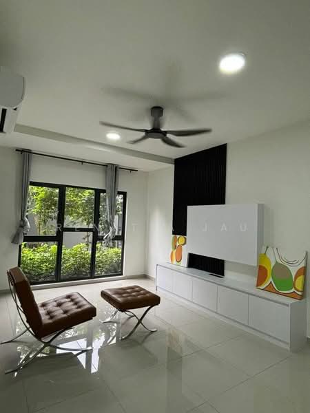 Service Residence for Rent at D'Cosmos Residences - Renetta Jau - Living Room - PropertyGuru.com.my