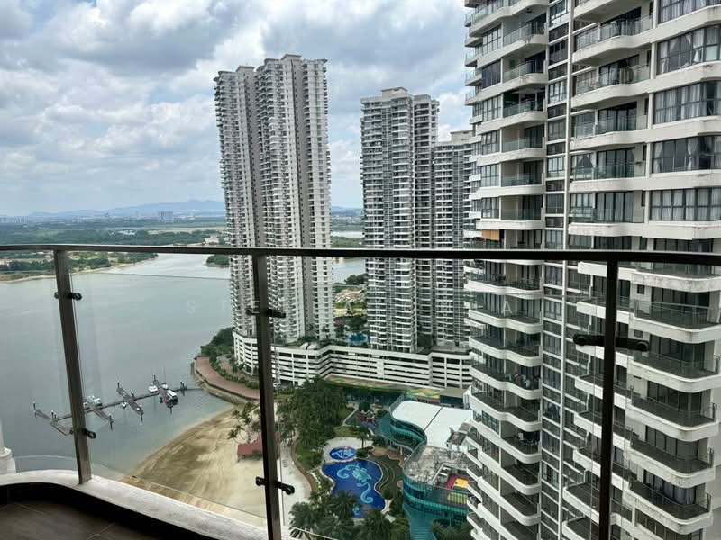 Bay Laurel @ Country Garden Danga Bay untuk Untuk Disewa - RM 2,400 /bulan, Apr 2026 - Balcony - PropertyGuru.com.my