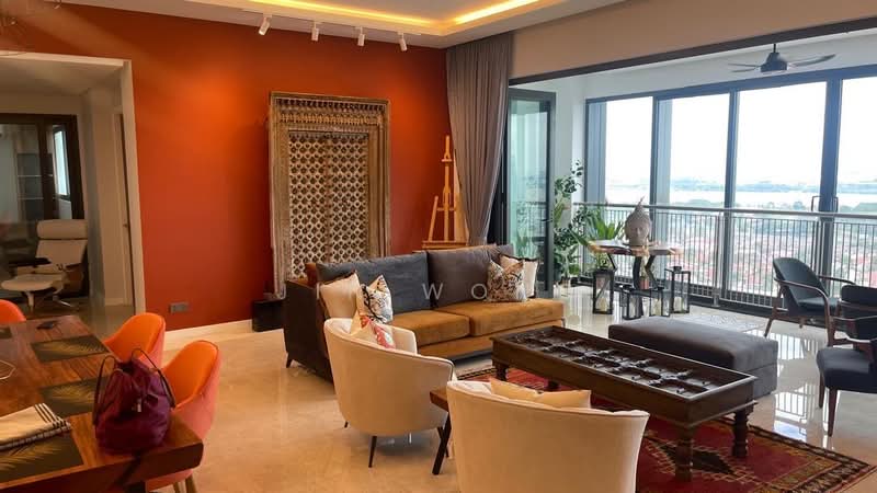 Service Residence for Sale at The Astaka @ 1 Bukit Senyum - Jin Wong - Living Room - PropertyGuru.com.my