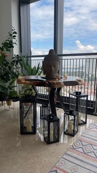 Service Residence for Sale at The Astaka @ 1 Bukit Senyum - Jin Wong - Balcony - PropertyGuru.com.my