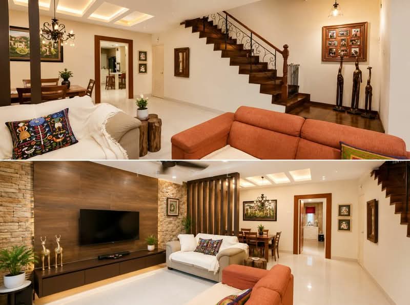 Terraced House for Sale in Bukit Rahman Putra (Sungai Buloh) - PeiGee . - Living Room - PropertyGuru.com.my