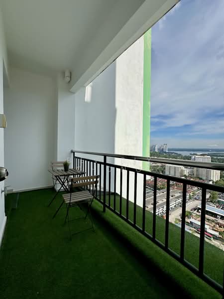 Service Residence for Sale at Vida Heights - Beverly Chong - Balcony - PropertyGuru.com.my