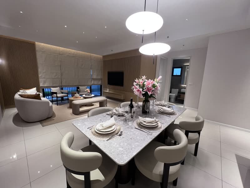 Condominium for Sale at Aras Residences - S. T - Living Room - PropertyGuru.com.my