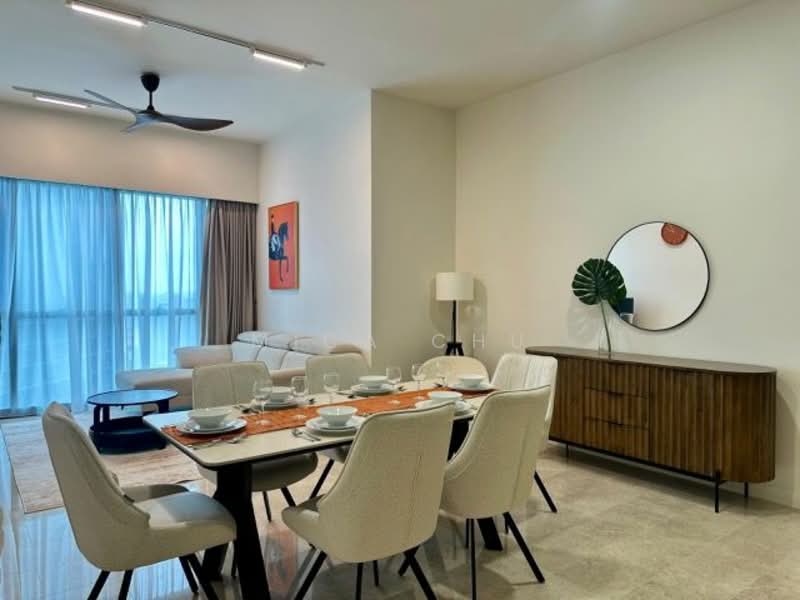 Service Residence for Rent at TRX Residences - Mica Chu - Living Room - PropertyGuru.com.my