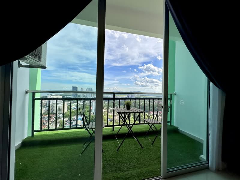Service Residence for Sale at Vida Heights - Beverly Chong - Balcony - PropertyGuru.com.my