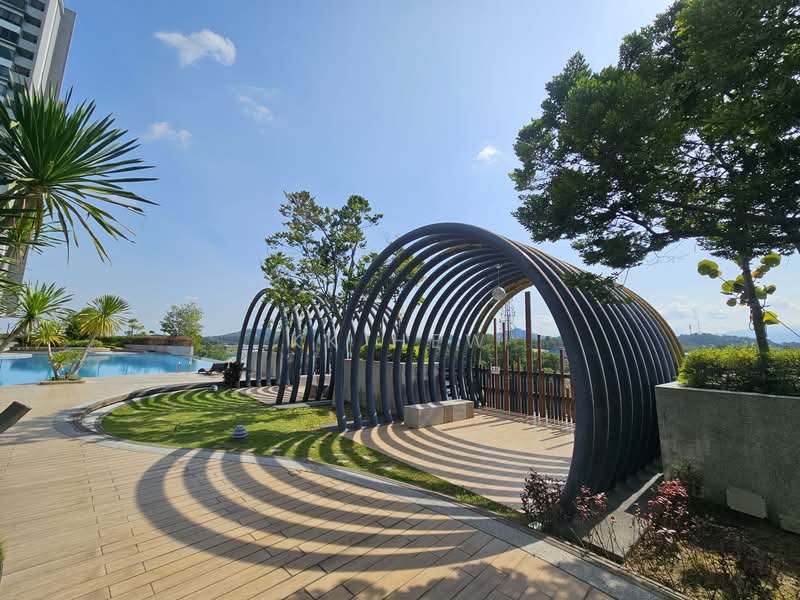 Servis Apartment untuk Dijual di Kiara Plaza - KK HEW - Exterior - PropertyGuru.com.my