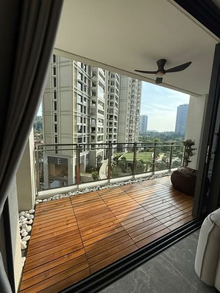 Service Residence for Rent at Park Regent @Desa Park City - Keegan Soh - Balcony - PropertyGuru.com.my