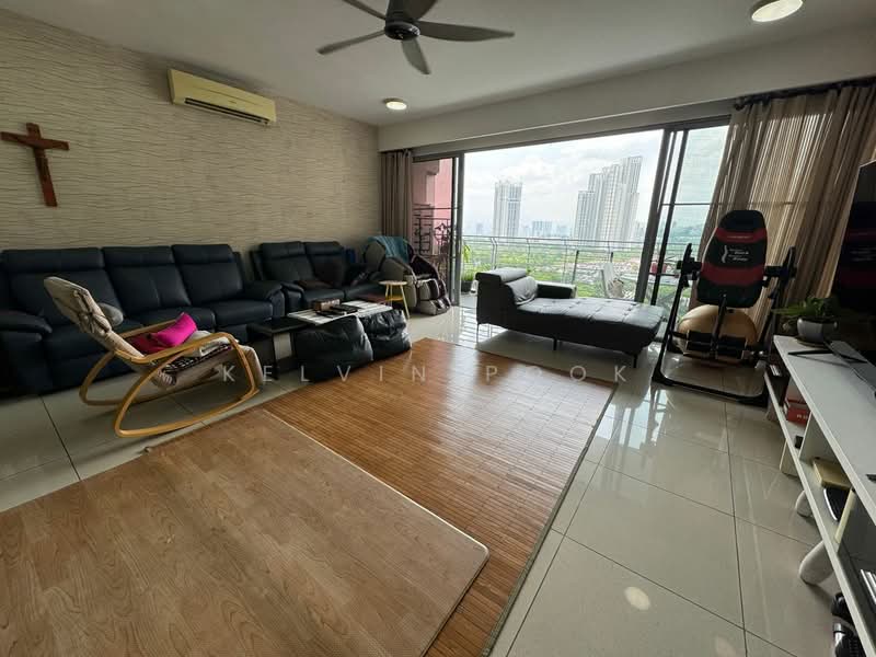 Condominium for Sale at The Westside One - Kelvin Pook - Living Room - PropertyGuru.com.my