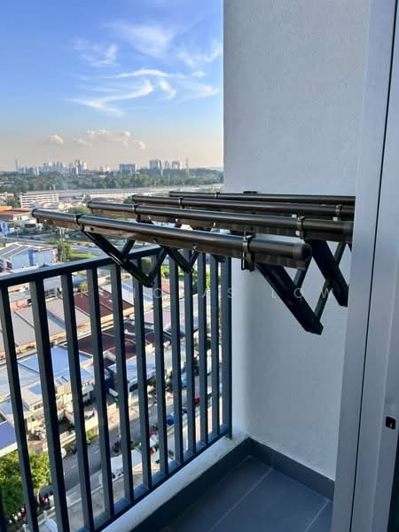 Service Residence for Rent at Aliff Heights (Residensi Mutiara Indah) - Nicholas Low - Balcony - PropertyGuru.com.my