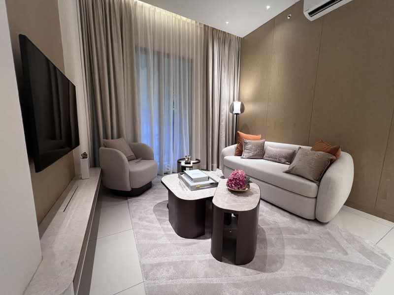 Condominium for Sale at Aras Residences - S. T - Living Room - PropertyGuru.com.my