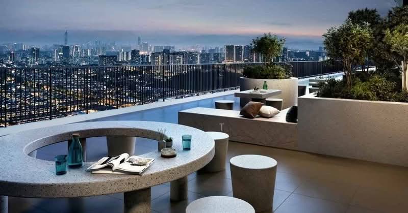 Condominium for Sale at Aras Residences - S. T - Balcony - PropertyGuru.com.my