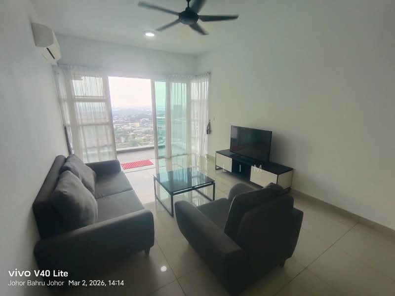 Service Residence for Rent at Pinnacle Tower - Kevin Lim - Living Room - PropertyGuru.com.my