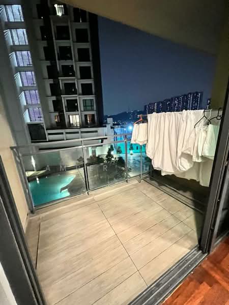 Bloomsvale Menara Vista Petaling untuk Untuk Disewa - RM 3,300 /bulan, Mac 2026 - Spacious Balcony - PropertyGuru.com.my