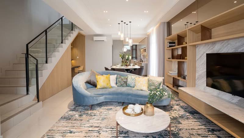 Rumah Teres 2.5 Tingkat untuk Dijual di Shah Alam (Selangor) - Rion Lee - Living Room - PropertyGuru.com.my