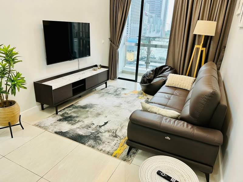Service Residence for Rent at The Sentral Suites - Jack Yew - Living Room - PropertyGuru.com.my