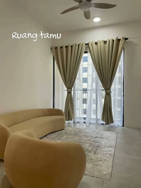 Apartment for Rent at PANGSAPURI SERVIS ASTON ACACIA - Ivy Yap - Living Room - PropertyGuru.com.my