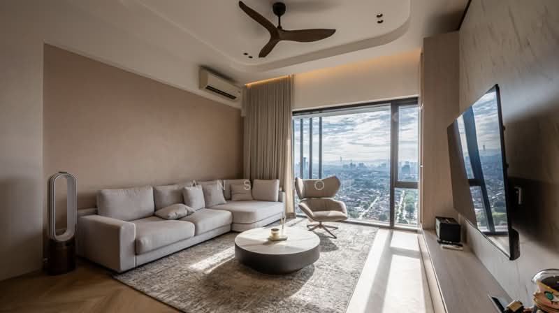 Service Residence for Sale at Ruby Seapark - ANS TOH - Living Room - PropertyGuru.com.my