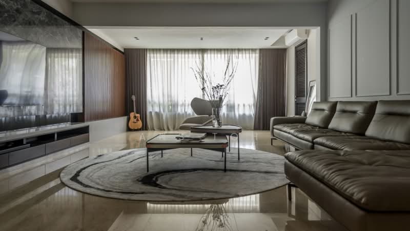 Service Residence for Sale at Ruby Seapark - ANS TOH - Living Room - PropertyGuru.com.my