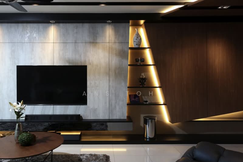 Service Residence for Sale at Ruby Seapark - ANS TOH - Living Room - PropertyGuru.com.my