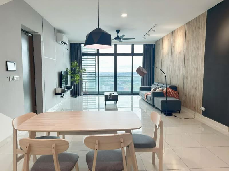 Service Residence for Sale at Green Haven - Elaine Ng - Living Room - PropertyGuru.com.my