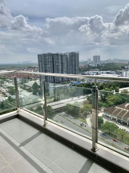 Service Residence for Rent at D'Inspire Residence (Inspira Bestari) - Jacky Ong - Balcony - PropertyGuru.com.my