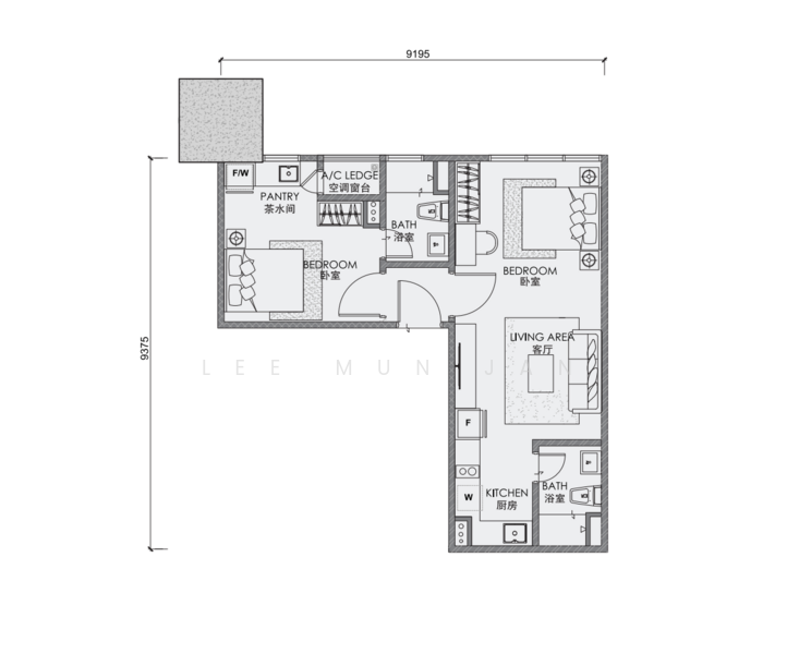 Service Residence for Sale at Centrix The Station KLCC - Lee Mun Jan - PropertyGuru.com.my
