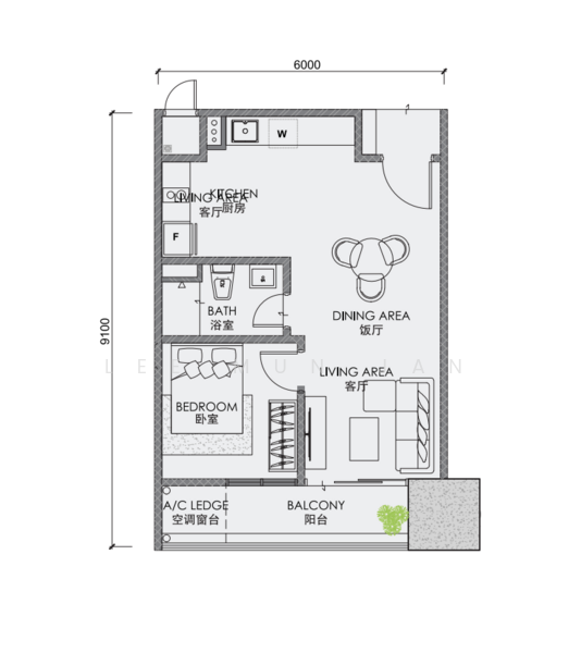 Service Residence for Sale at Centrix The Station KLCC - Lee Mun Jan - PropertyGuru.com.my