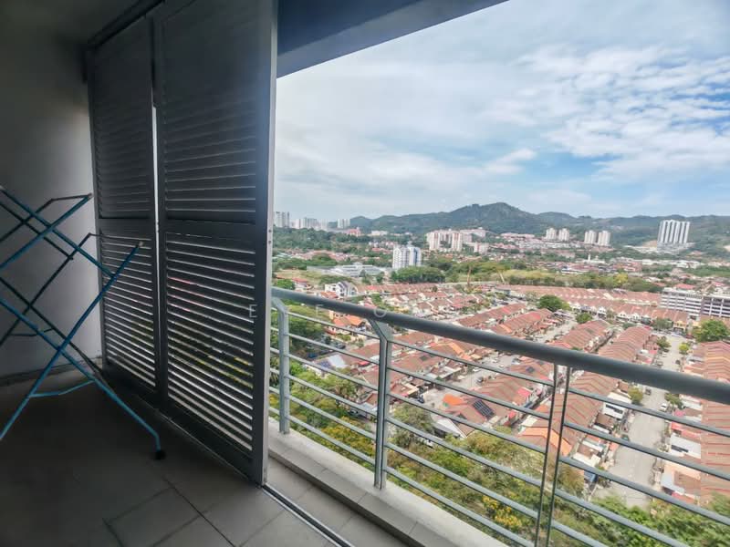Elit Heights @ Bayan City untuk Untuk Disewa - RM 2,000 /bulan, Mac 2026 - Balcony - PropertyGuru.com.my