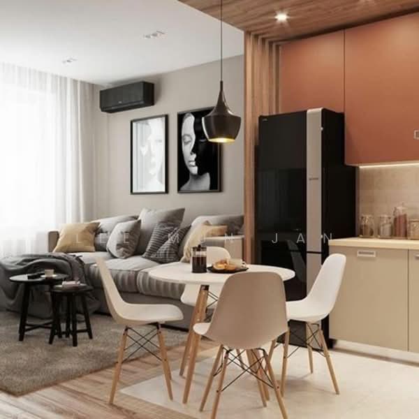 Service Residence for Sale at Residensi Kamelia - Lee Mun Jan - Living Room - PropertyGuru.com.my