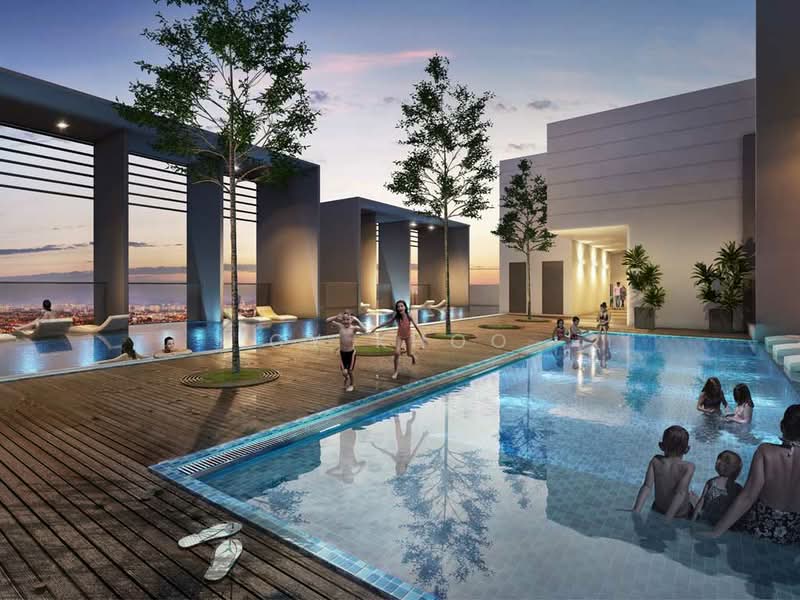 Service Residence for Sale at Cantara Residences - CY Khoo - Pool - PropertyGuru.com.my