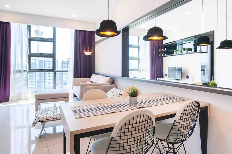 Quinn Residence untuk Untuk Disewa - RM 2,700 /bulan, Mac 2026 - Living Room - PropertyGuru.com.my