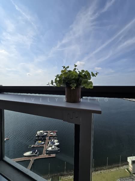 R&F Princess Cove Phase 2-Seine Region untuk Untuk Disewa - RM 5,500 /bulan, Mac 2026 - Balcony - PropertyGuru.com.my