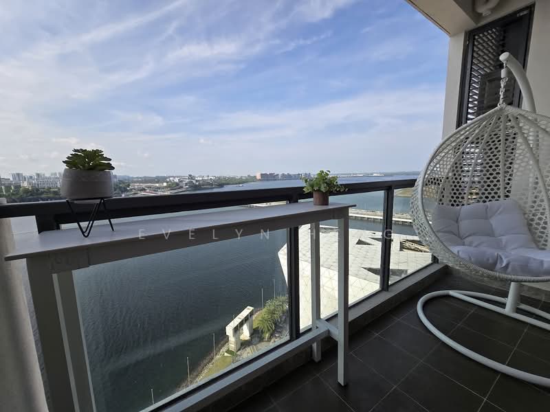 R&F Princess Cove Phase 2-Seine Region untuk Untuk Disewa - RM 5,500 /bulan, Mac 2026 - Balcony - PropertyGuru.com.my