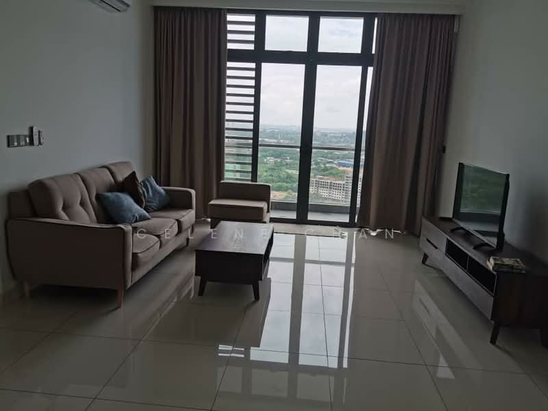 Service Residence for Rent at Green Haven - Celene Chan - Living Room - PropertyGuru.com.my