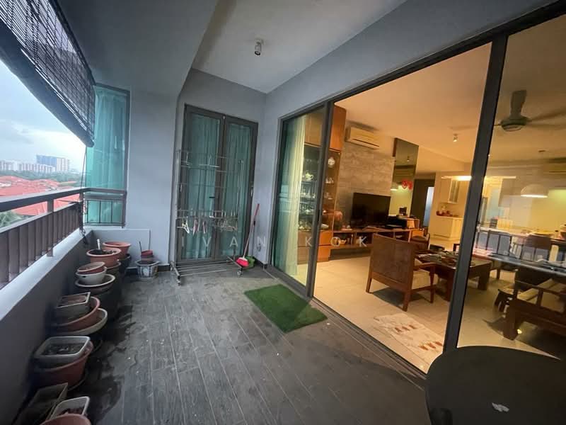 Ara Hill Condominium untuk Untuk Disewa - RM 4,000 /bulan, Mac 2026 - Balcony - PropertyGuru.com.my