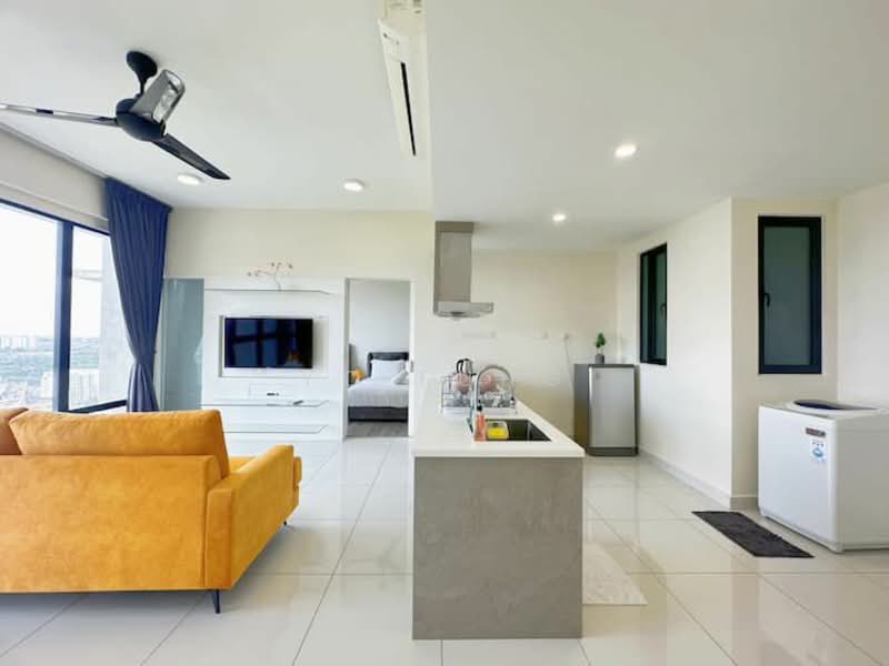 Service Residence for Rent at Southkey Mosaic - YC Fung - Living Room - PropertyGuru.com.my