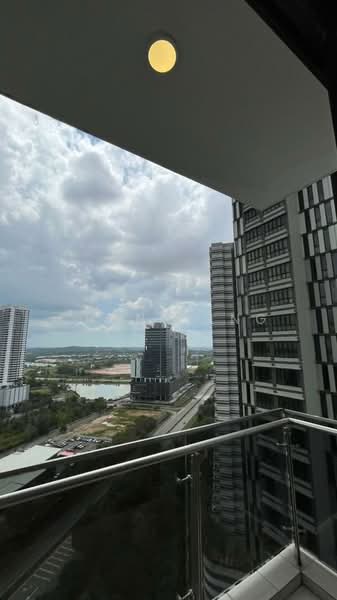 Service Residence for Rent at Meridin Executive Suites @ The Meridin - Chun Yang - Balcony - PropertyGuru.com.my
