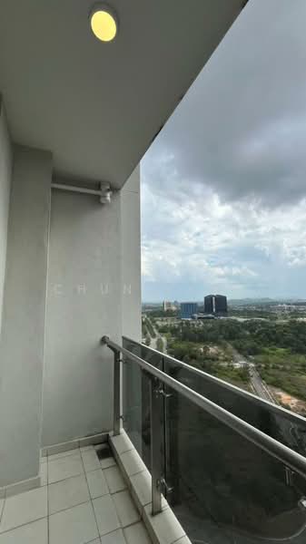 Service Residence for Rent at Meridin Executive Suites @ The Meridin - Chun Yang - Balcony - PropertyGuru.com.my