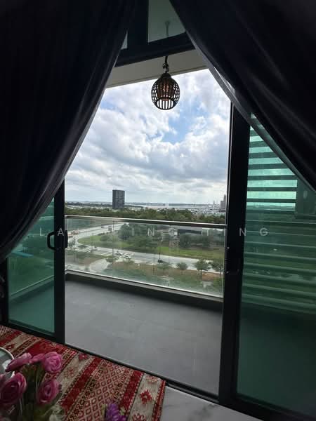 Service Residence for Sale at Green Haven - Lau Ping Ting - Balcony - PropertyGuru.com.my